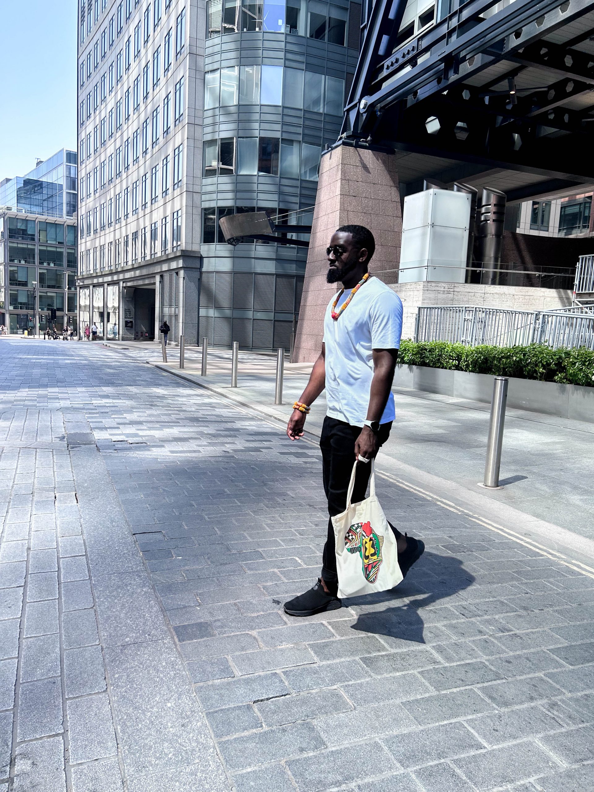 Africa Silhouette Art Tote Bag