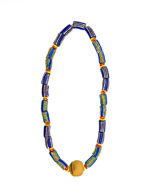 Unisex Handmade Ghanaian Beaded Necklace
